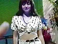 Teen debut med gamle mand i vintage film