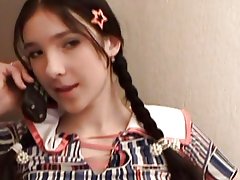 Rigtige teen mager krop