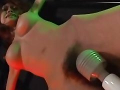 Petite asiatiske teen bundet og leget