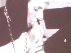 Flyvning af nonne s tungen omkring præsten s dickhead